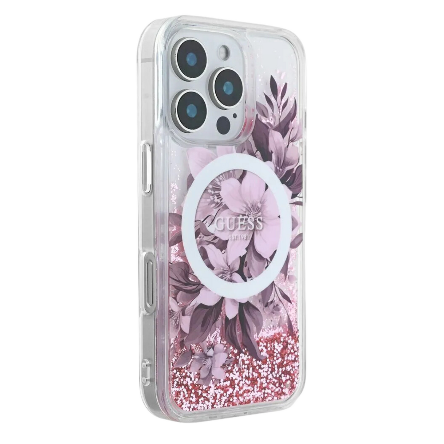 Max Guess Magsafe Blossom Funda Para Celular iPhone 16 Pro