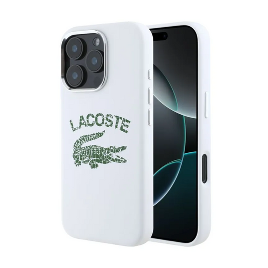 Funda Lacoste Magsafe Cracked Logo